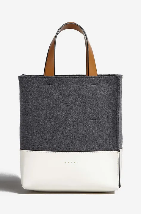 Marni handbag gray color