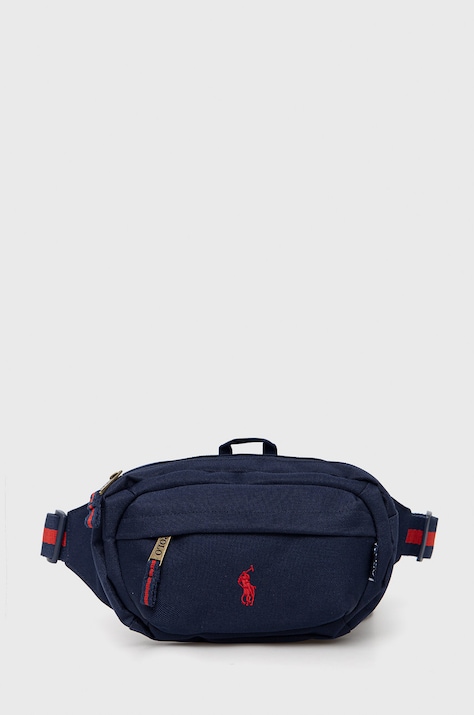 Дитяча сумка на пояс Polo Ralph Lauren колір синій