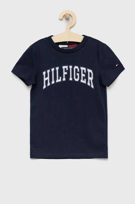 Tommy Hilfiger tricou de bumbac pentru copii