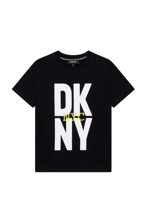 Dkny tricou de bumbac pentru copii