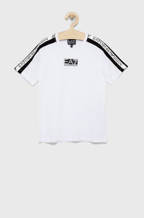 EA7 Emporio Armani t-shirt bawełniany dziecięcy