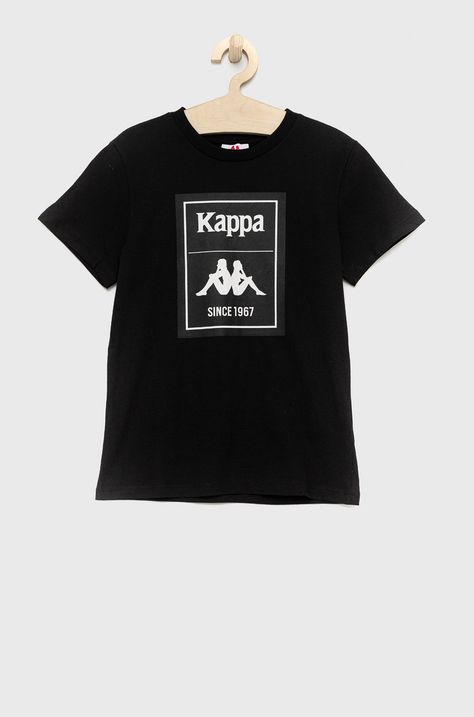 Παιδικό βαμβακερό μπλουζάκι Kappa