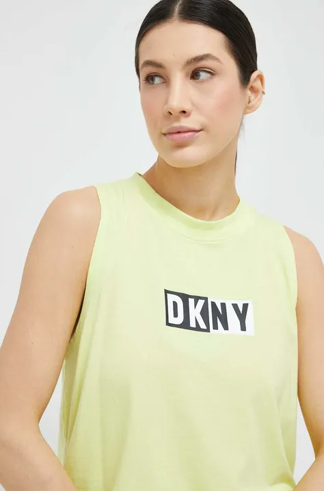 Dkny top femei, culoarea verde