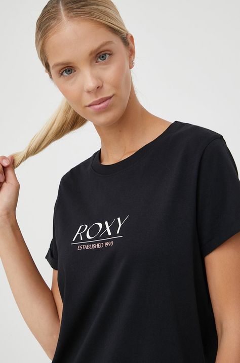 Bombažna kratka majica Roxy
