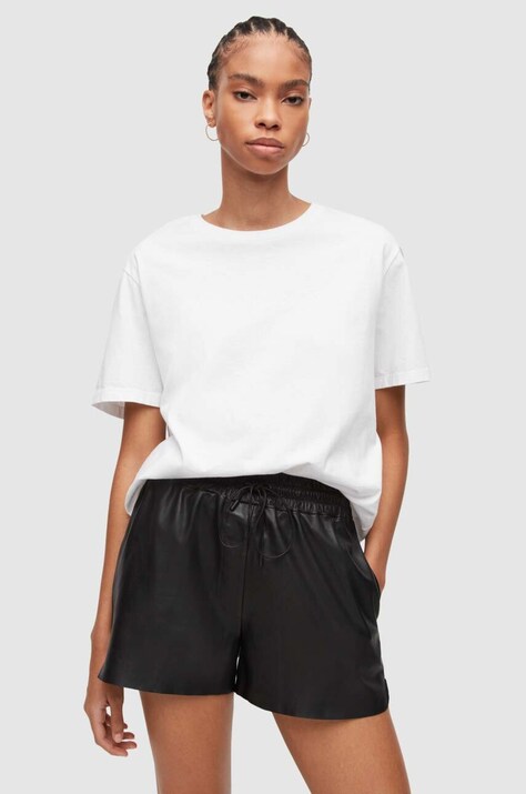 AllSaints tricou din bumbac culoarea alb