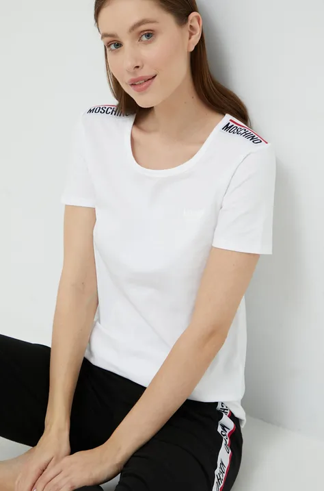 Moschino Underwear t-shirt damski kolor biały