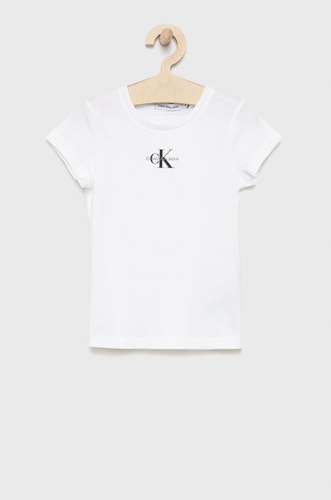 Calvin Klein Jeans t-shirt bawełniany dziecięcy IG0IG01470.9BYY