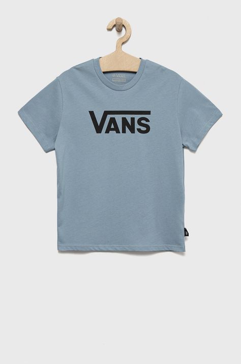 Παιδικό βαμβακερό μπλουζάκι Vans