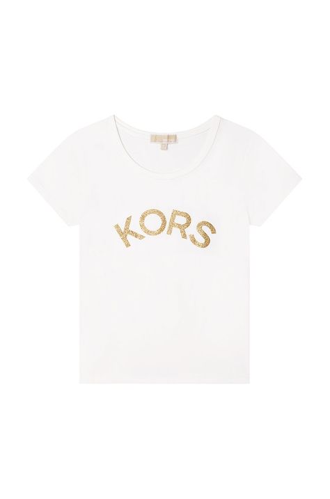 Otroška bombažna kratka majica Michael Kors
