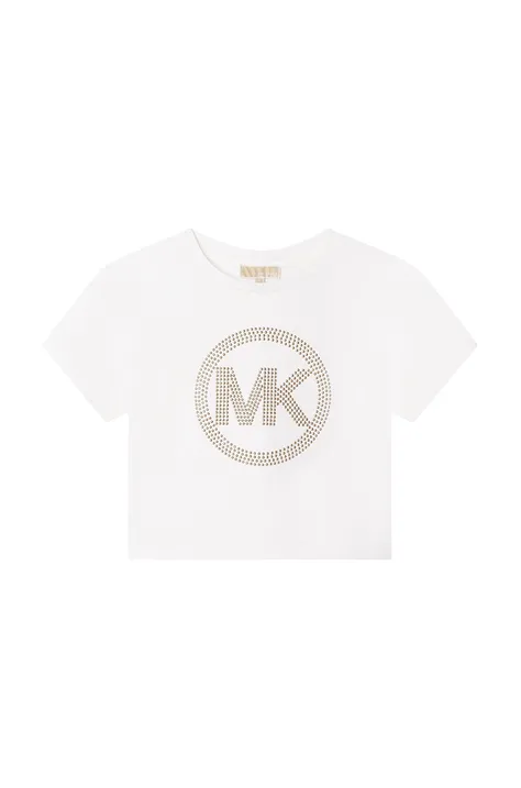 Michael Kors t-shirt dziecięcy kolor biały