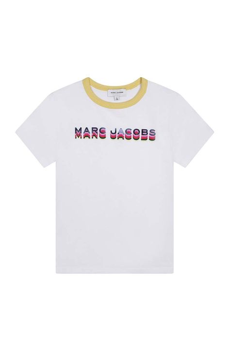 Παιδικό βαμβακερό μπλουζάκι Marc Jacobs