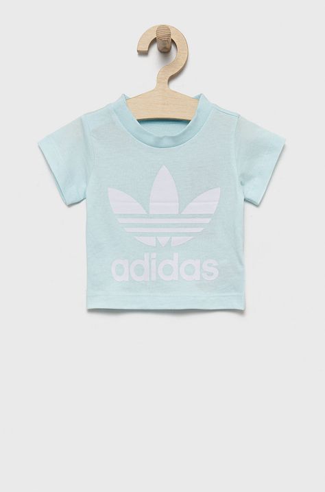 Дитяча бавовняна футболка adidas Originals