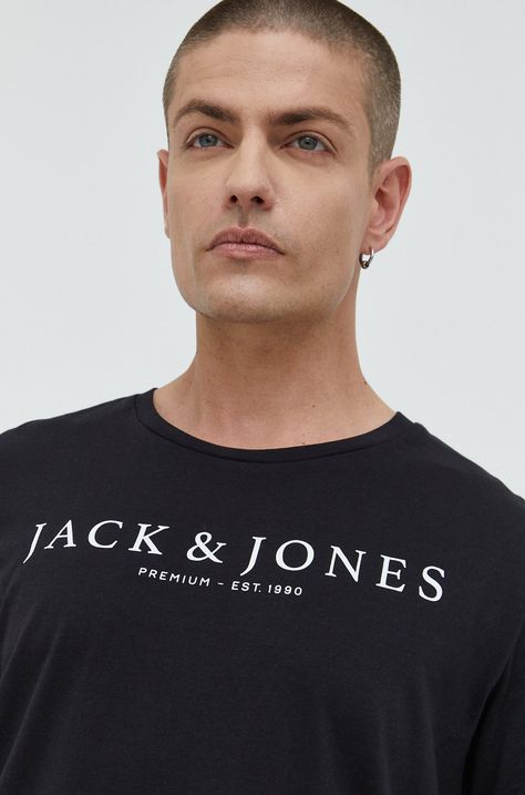Βαμβακερό μπλουζάκι Premium by Jack&Jones