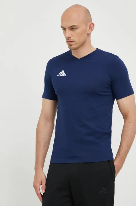 Kratka majica adidas Performance Entrada 22 moška, mornarsko modra barva