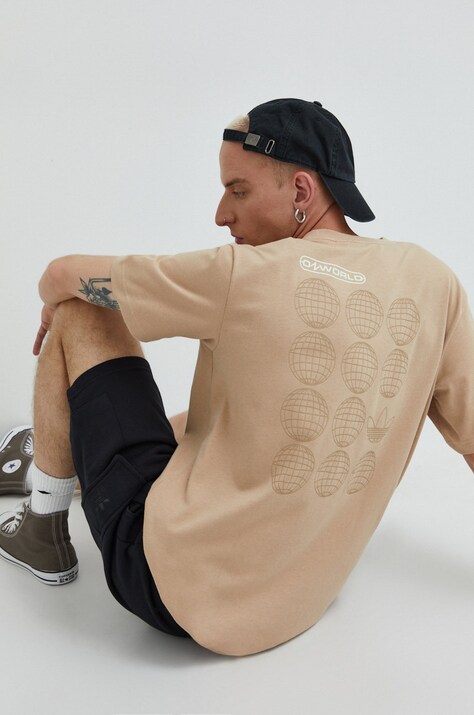 Bombažna kratka majica adidas Originals