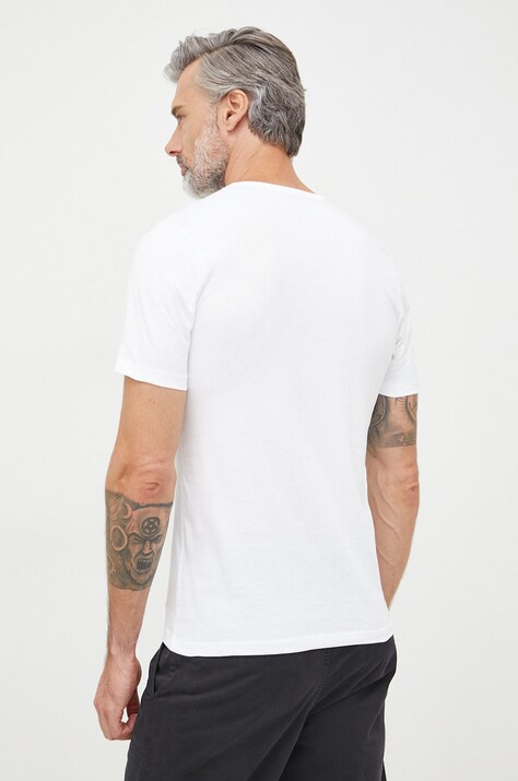 Бавовняна футболка BOSS (3 шт.) TShirt RN 3P Classic — AW22-TSM13D, білий — фото 3