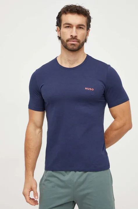 HUGO t-shirt in cotone pacco da 3 colore grigio