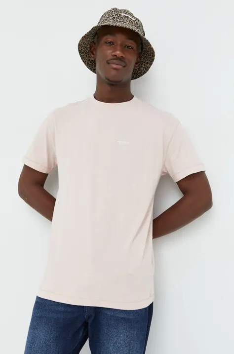 Pamučna majica Abercrombie & Fitch boja: ružičasta, s tiskom