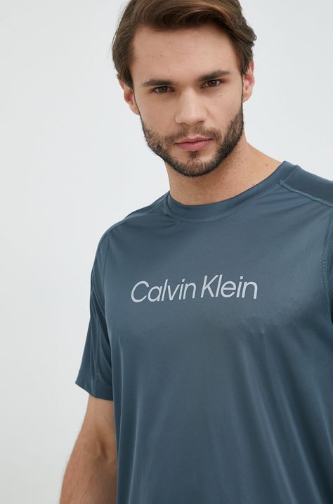 Тениска за трениране Calvin Klein Performance