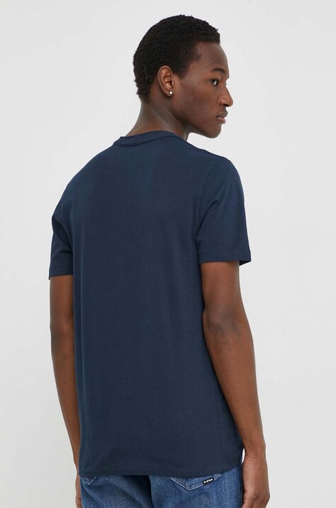 Бавовняна футболка AllSaints 3-pack — AW22-TSM1S4, блакитний — фото 7