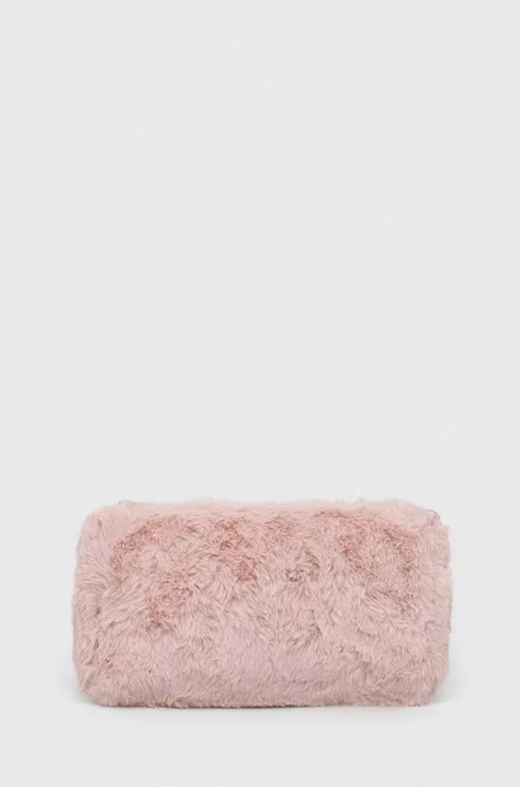 Kozmetična torbica United Colors of Benetton roza barva
