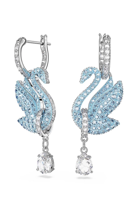 Uhani Swarovski ICONIC SWAN