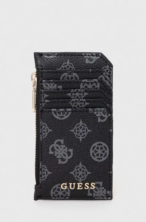 Peňaženka Guess dámsky, čierna farba