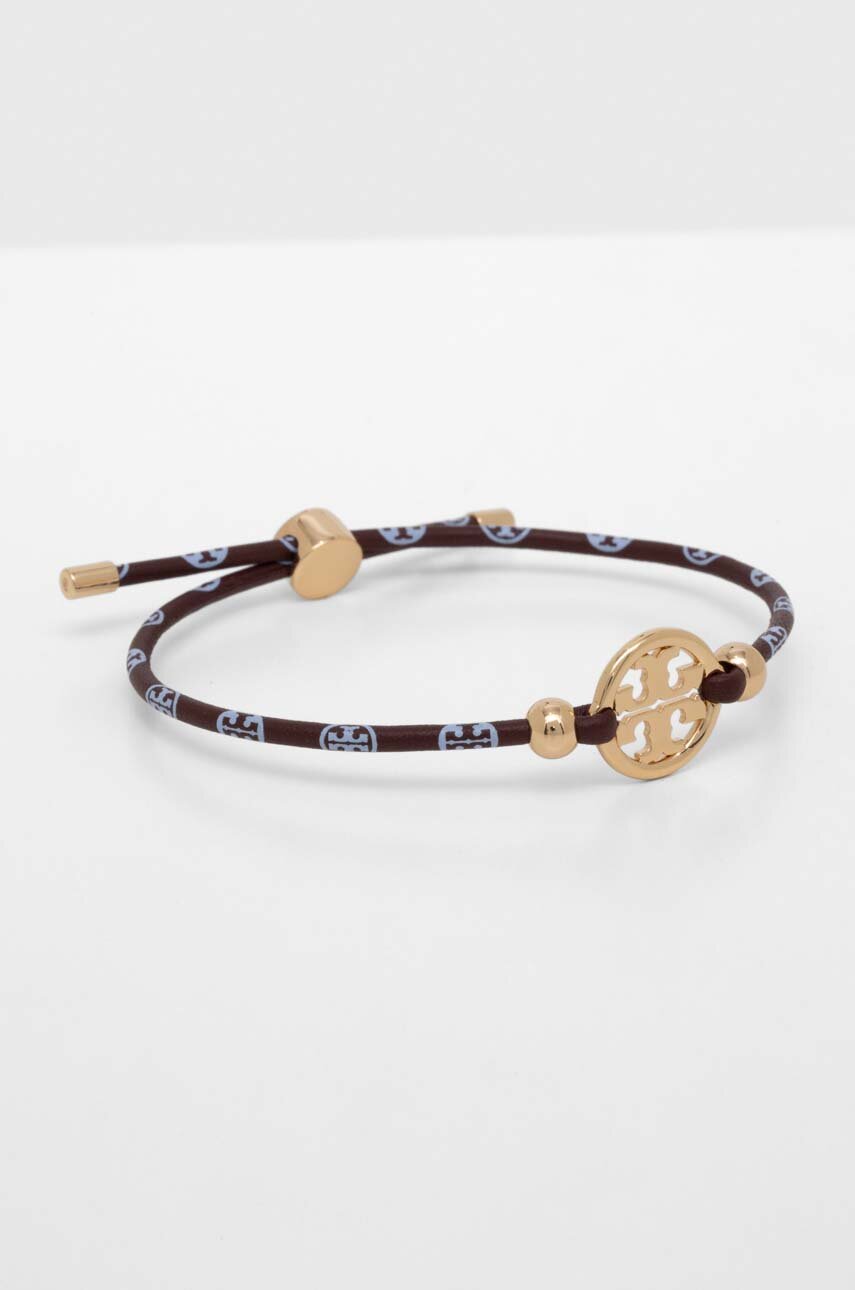 Kožený náramok Tory Burch dámska