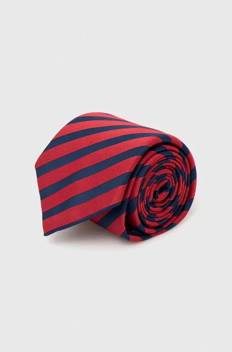 Γραβάτα BOSS χρώμα: κόκκινο