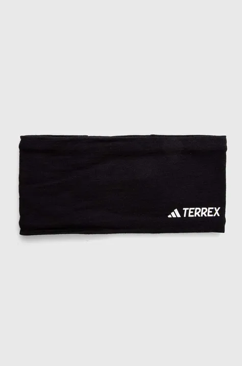 Traka za glavu adidas TERREX boja: crna