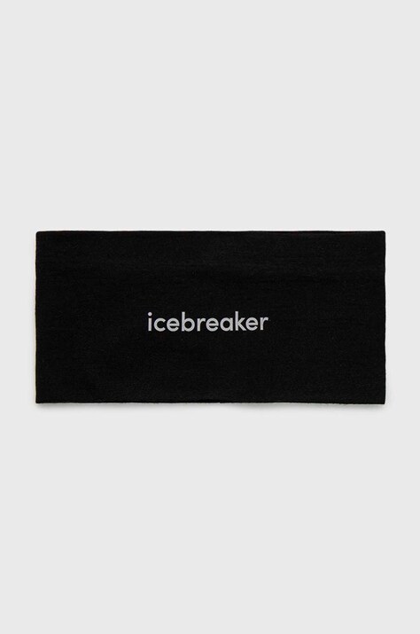 Icebreaker bentita pentru cap Oasis culoarea negru