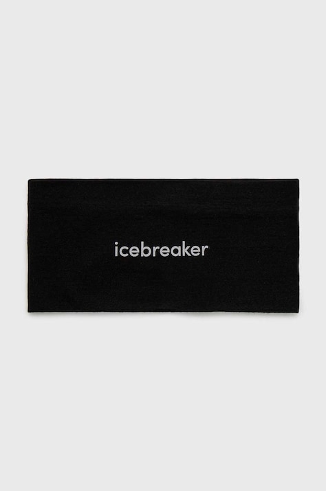 Icebreaker bentita pentru cap Oasis culoarea negru