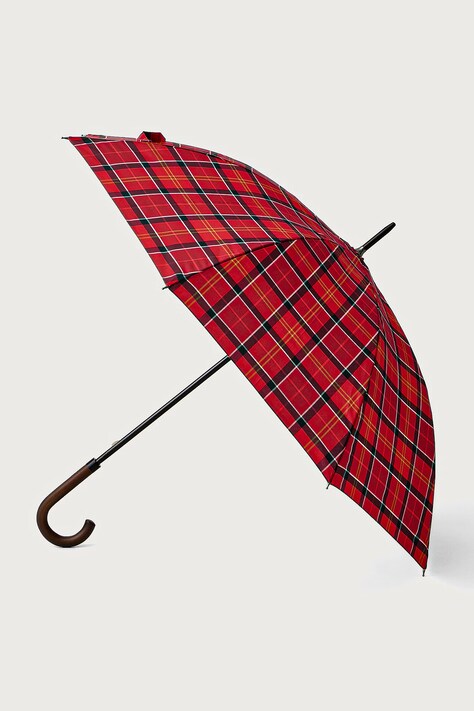 Barbour Parasol składany czerwony UAC0202