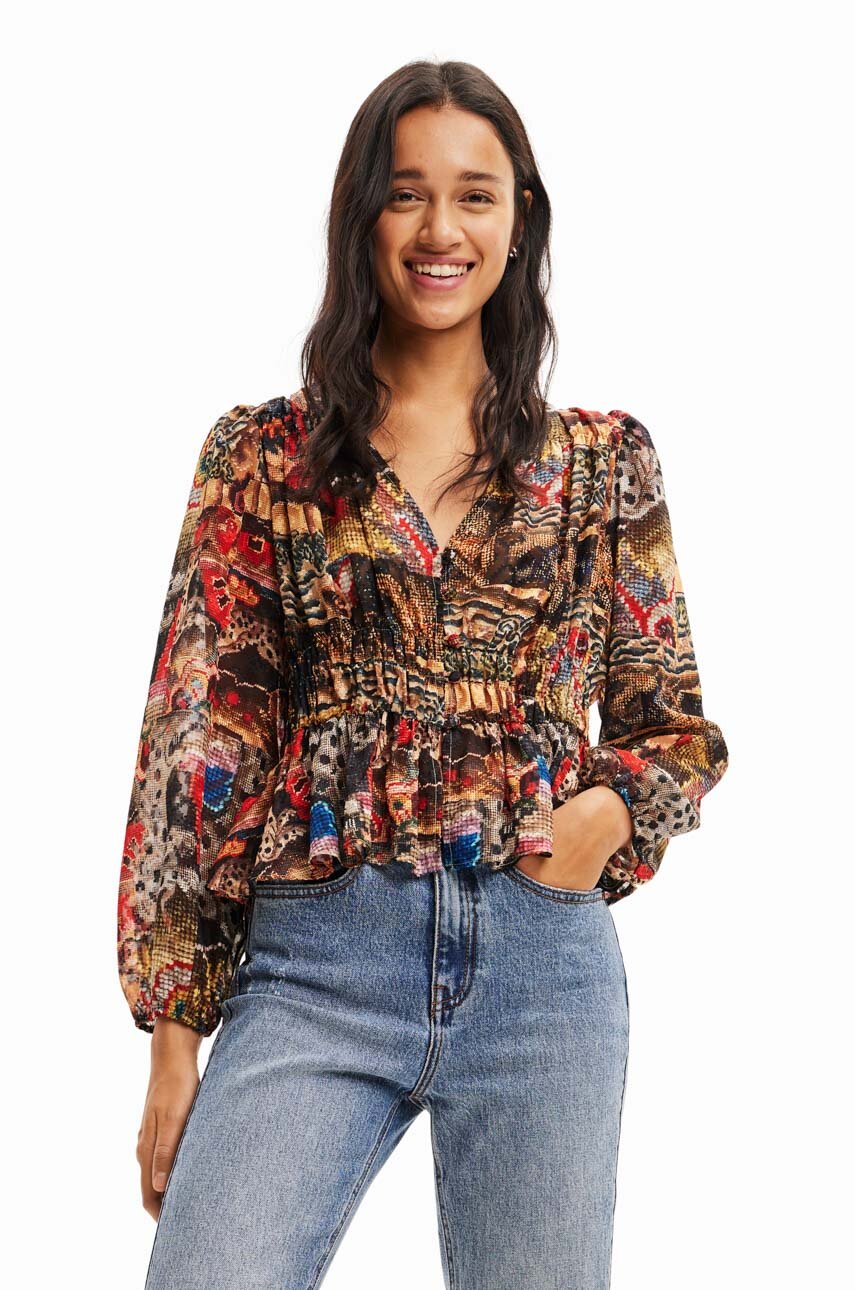 Bluza Desigual za žene, s uzorkom