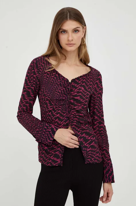 Bluza Pinko za žene, boja: ružičasta, s uzorkom
