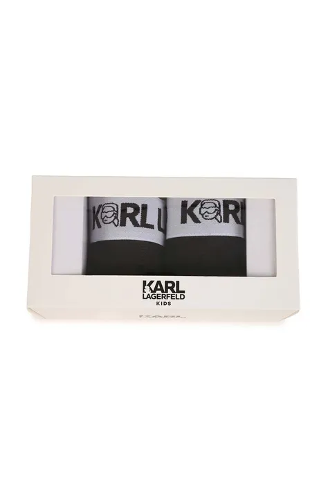 Παιδικά μποξεράκια Karl Lagerfeld 2-pack χρώμα: μαύρο