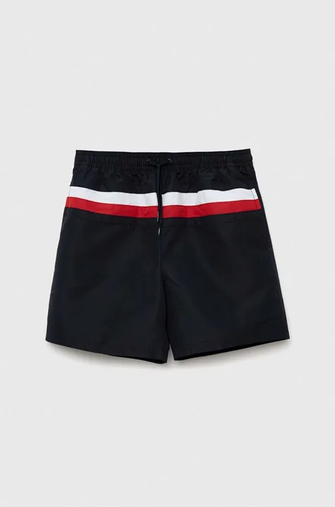 Tommy Hilfiger pantaloni scurti de baie copii culoarea albastru marin