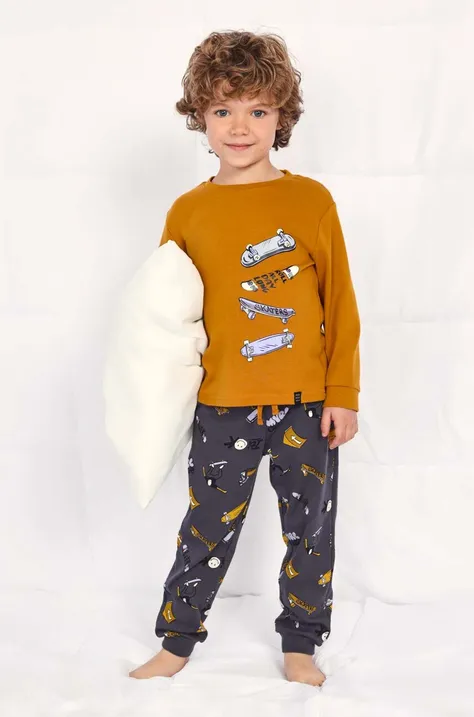 Παιδική πιτζάμα Mayoral χρώμα: πορτοκαλί