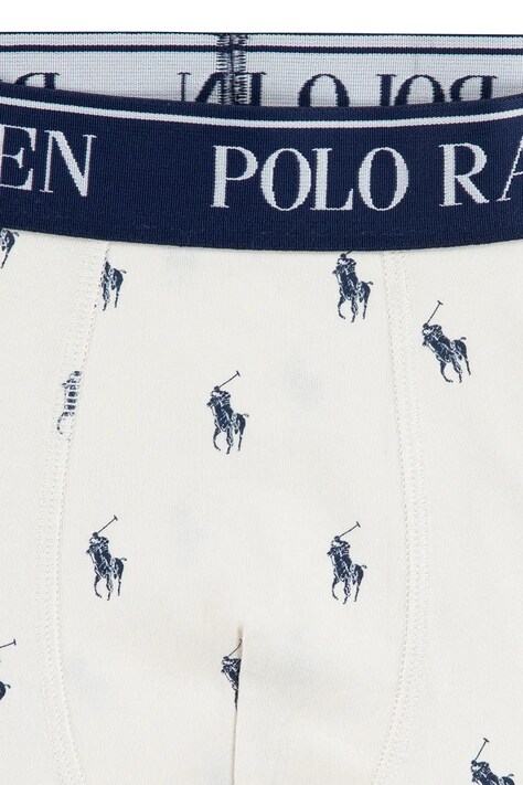 Polo Ralph Lauren облягаючі боксери дитячі бавовняні з еластаном 3-пак — AW23-BIB026, блакитний — фото 3