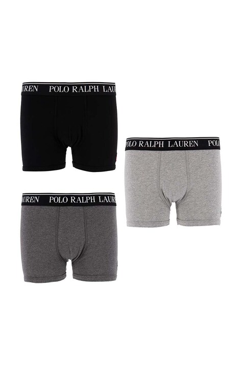 Детски боксерки Polo Ralph Lauren (3 броя) в сиво