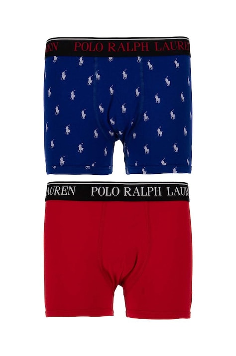 Dětské boxerky Polo Ralph Lauren 2-pack tmavomodrá barva