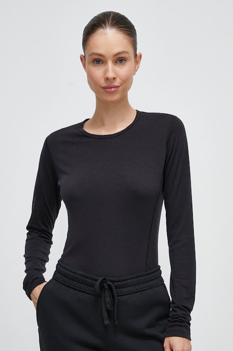 Функционална блуза с дълги ръкави adidas TERREX Xperior Merino 200 в черно