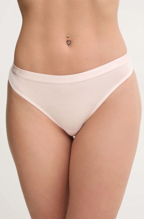 BOSS tanga culoarea roz, 50502752