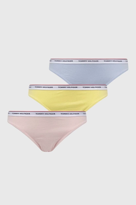 Tommy Hilfiger chiloți 3-pack culoarea roz UW0UW04895