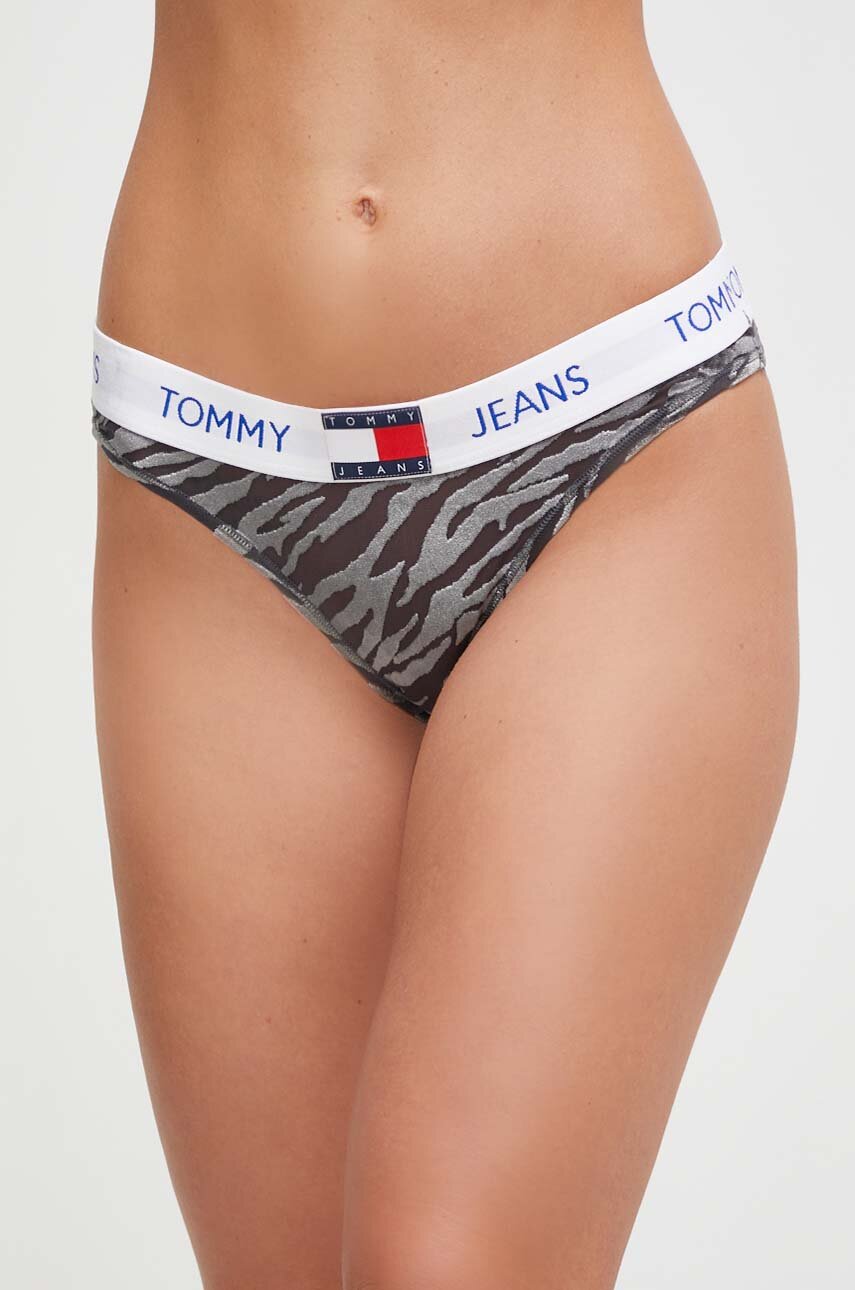 Tommy Jeans figi kolor czarny