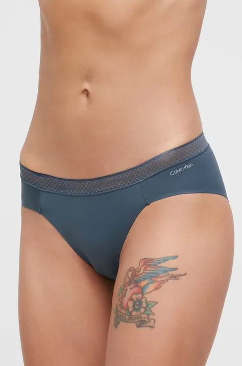 Calvin Klein Underwear figi kolor turkusowy