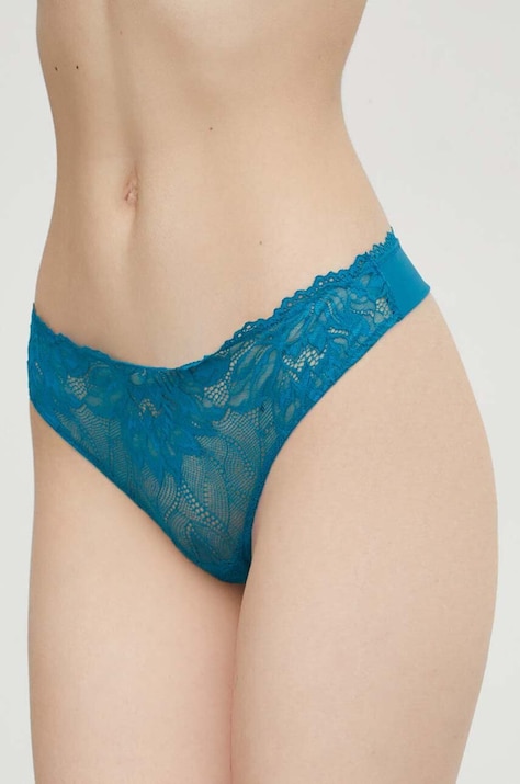 Стринги Calvin Klein Underwear цвет фиолетовый