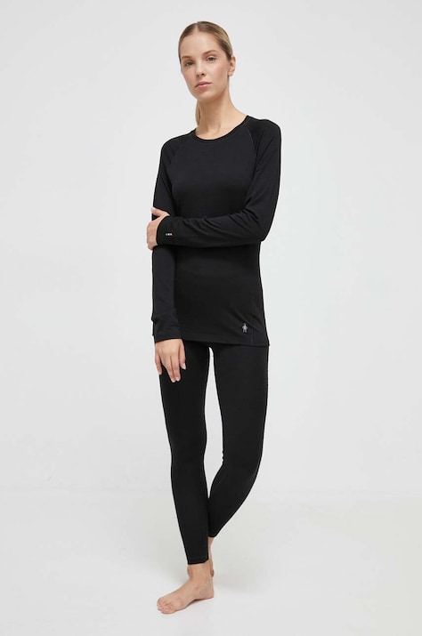 Функциональный лонгслив Smartwool Classic All-Season Merino цвет чёрный SW016913