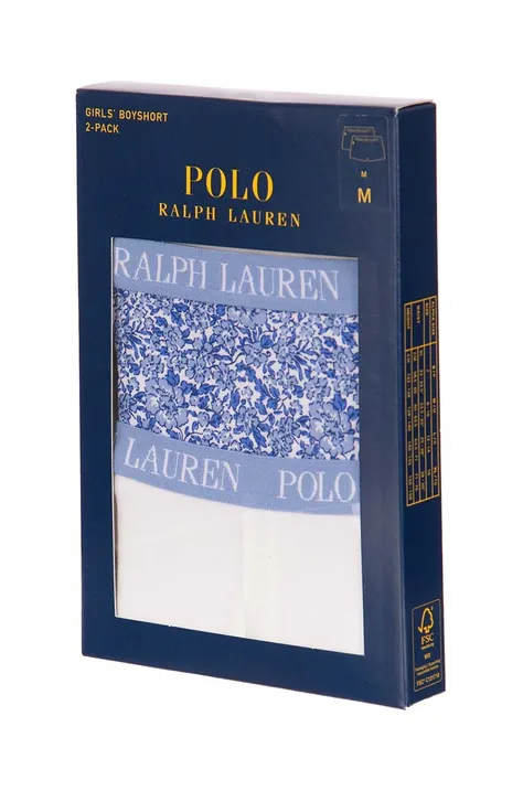 Polo Ralph Lauren bokserki 2-pack kolor niebieski