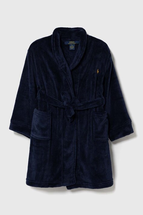 Παιδική ρόμπα Polo Ralph Lauren χρώμα: ναυτικό μπλε